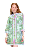 Uncle Frank By Ivy Jane Paisley Shift Dress in Blue Style 75736