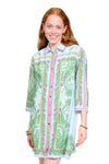 Uncle Frank By Ivy Jane Paisley Shift Dress in Blue Style 75736