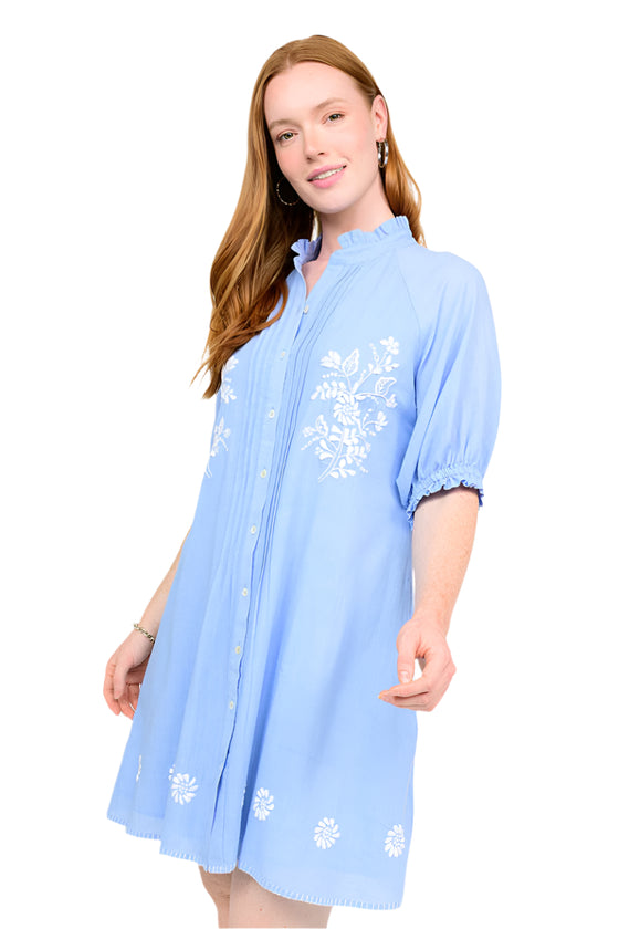 Uncle Frank By Ivy Jane Picture Day Dress in Blue Style 75705