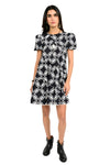 Uncle Frank By Ivy Jane Quality Pattern Black Swing Dress Style 72621