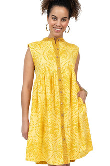  Uncle Frank By Ivy Jane Sun Kissed Dress in Yellow Style 75635