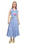 Uncle Frank By Ivy Jane "Sun" Sation Dress in Blue Style 75751