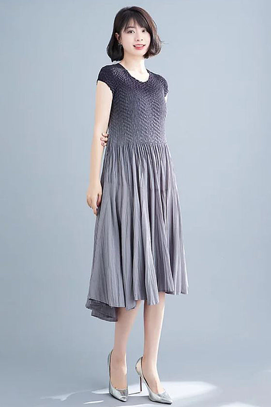 Vanite Couture Dress 22138 in Grey Ombre
