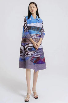  Vanite Couture Dress/Jacket 82312 in Blue Multi