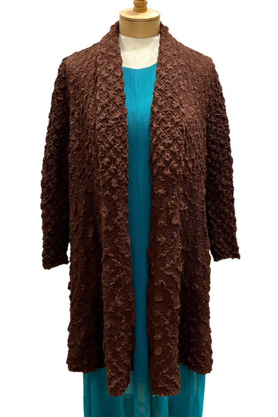 Vanite Couture Long Duster in Coffee  Style 820202