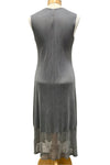 Vanite Couture Sleeveless Dress in Grey Style 8509