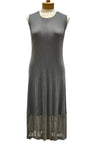 Vanite Couture Sleeveless Dress in Grey Style 8509