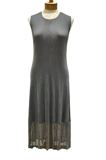  Vanite Couture Sleeveless Dress in Grey Style 8509