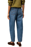 White Stuff Aubrey Barrel Leg Jean in Natural Mid Denim