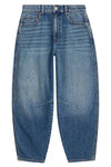 White Stuff Aubrey Barrel Leg Jean in Natural Mid Denim