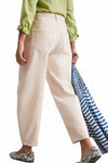 White Stuff Aubrey Barrel Leg Jean in Natural White