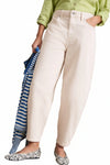 White Stuff Aubrey Barrel Leg Jean in Natural White