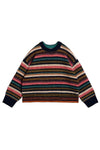White Stuff Florence Stripe Jumper-Sweater in Navy Multi