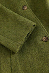 White Stuff Kelsey Wool Blend Coatin Mid Green