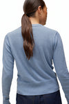 White Stuff Lois Cardi in Mid Blue