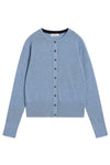 White Stuff Lois Cardi in Mid Blue