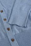 White Stuff Lois Cardi in Mid Blue