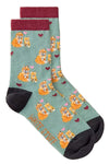 White Stuff Loving Fox Ankle Socks