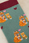 White Stuff Loving Fox Ankle Socks