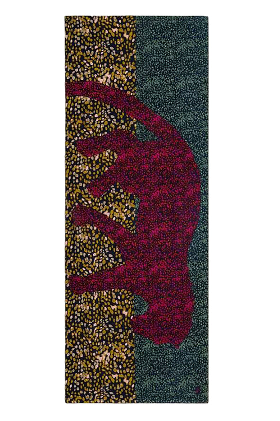 White Stuff Sophie Printed Scarf in Chartreuse Multi