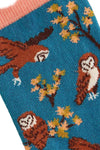 White Stuff Star Flying Owl Ankle Sock