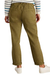White Stuff Thea Tapered Trouser in Khaki Green