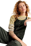 White Stuff Viola Corduroy Dungarees in Dark Green