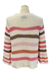Wooden Ships Ariel Striped Cropped Chunky Cotton Sweater