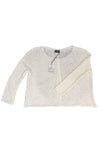 Wooden Ships Key West Chunky Cotton Crew Sweater in Breaker White
