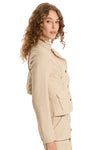 XCVI Dunne Twill Knit Stretch Blazer in Park Avenue