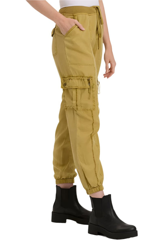 XCVI Poe Banded Pant in Herbsaint Pigment 22914-PIGHRBSNT