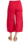 XCVI Wearables Benson Poplin Barrel Crop Pant in San Marzano