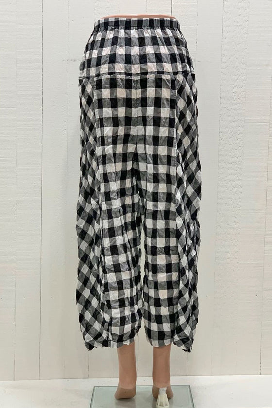 Bodil Tencel Cotton New Pant in Plaid