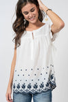 Ivy Jane Ribbon Tie Sleeve Top