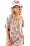 Magnolia Pearl Peace Love and Surf T in Bisou
