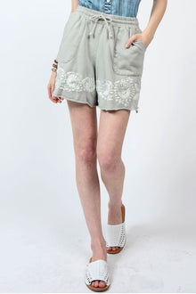  Sister Mary By Ivy Jane Raul Shorts in Grey