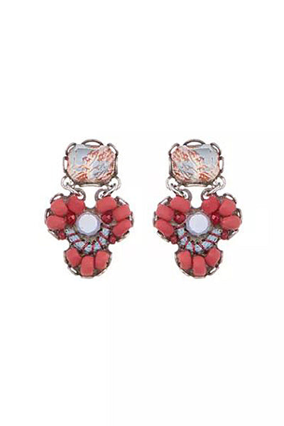 Ayala Bar Indigo Metal Roots, Gloria Earrings N1645 - Uncle George