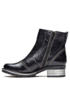 Dromedaris Kassia Leather Boot in Black