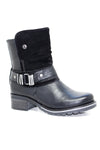 Dromedaris Kikka Leather Boot in Black