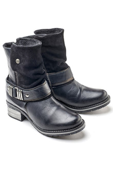  Dromedaris Kikka Leather Boot in Black