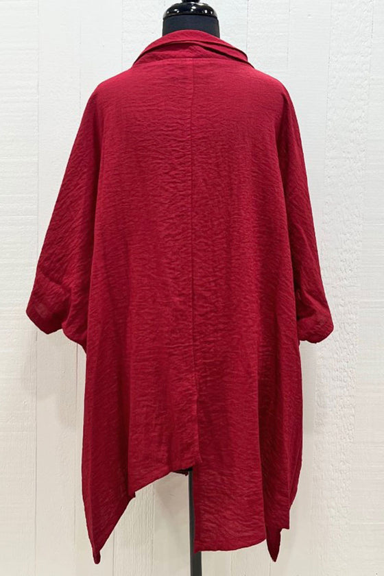 Eleven Stitch Design by Gerties Asymmetrical Tunic in Savvy