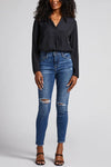 Jag Jeans Viola High Rise Skinny Jeans in Byzantine Blue