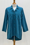 Kleen Corduroy Pocket Big Shirt in Coastal