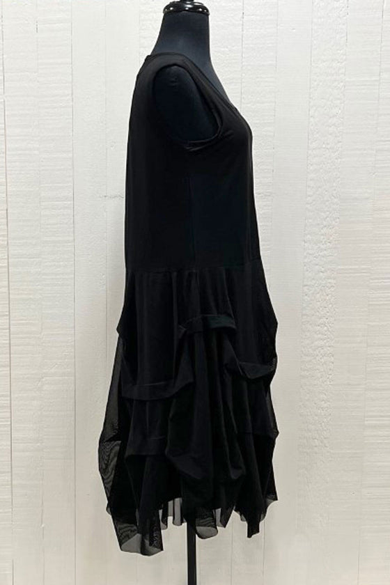 Kozan Martha  Black Mesh Dress