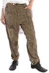 Magnolia Pearl Check Provision Trousers in Teddy Check