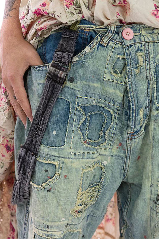 Magnolia Pearl Crossroads Denims in Washed Indigo