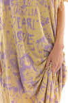 Magnolia Pearl MP Love Co. Unicat T Dress in Marigold-Lilac Combo