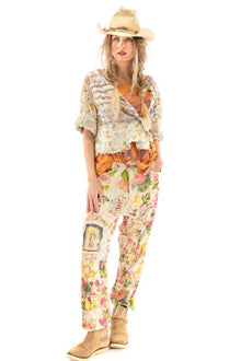  Magnolia Pearl Patchwork Miner Trousers in Lady Madonna