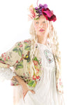 Magnolia Pearl Printed Cropped Kelley Coat in Bloomberry