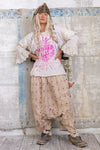 Magnolia Pearl Quilted Floral Patchwork Garcon Pants in Ronin